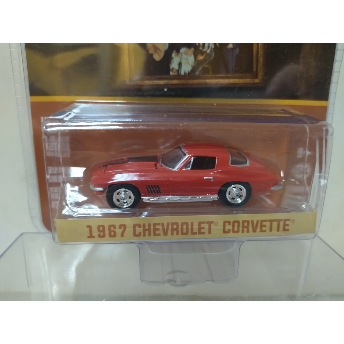 CHEVROLET CORVETTE C2 1967 CHEERS HOLLYWOOD 164 GREENLIGHT BCN STOCK