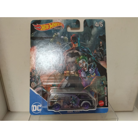 MBK VAN 4/5 DC COMICS 1:64 HOT WHEELS PREMIUM