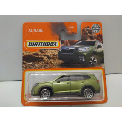 SUBARU FORESTER 2019 GREEN 1:64 MATCHBOX