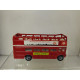 ROUTEMASTER DOUBLE DECK COACH AUTOBUS LONDON VINTAGE 1:86 TOMICA L8 NO BOX