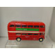 AUTOBUS DOUBLE DECK LONDON BUS L94 OXFORD RETROFICCION 12  cm LONG WELLY 9930