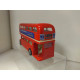 ROUTEMASTER DOUBLE DECK AUTOBUS L7 LONDON BRIDGE 12 cm LONG CORGI NO BOX