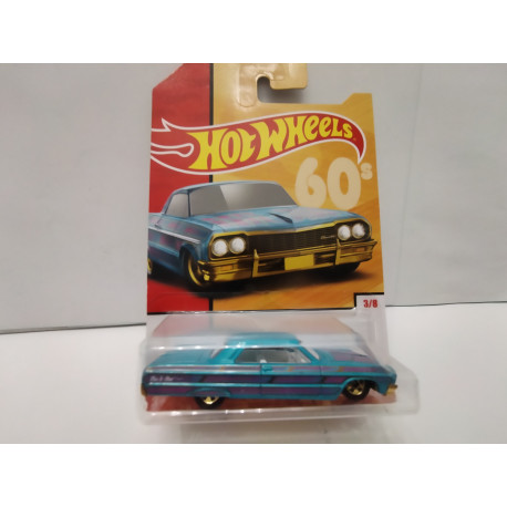 CHEVROLET IMPALA 1964 3/8 RETRO STREET 50/60/70 1:64 HOT WHEELS