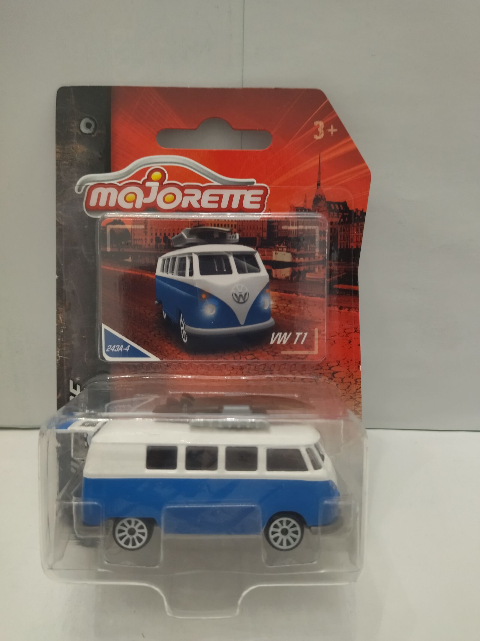 Miniature Majorette Combi Volkswagen T3 sous cello au 1/64 neuf