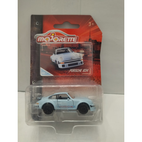 PORSCHE 934 BLUE LIGHT VINTAGE 1:64 MAJORETTE