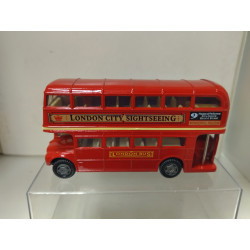 AUTOBUS DOUBLE DECK LONDON BUS L9 item 61051 LONG 12 cm NO BOX