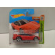 ACURA NSX 1990 RED 1:64 HOT WHEELS CARTON MAL ESTADO/CARD DAMAGED