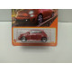 FIAT 500 2019 TURBO RED 1:64 MATCHBOX USA CARD