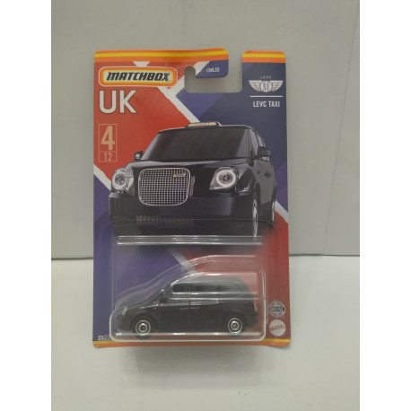 LEVC TAXI LONDON 4/12 BEST OF UK 2022 1:64 MATCHBOX