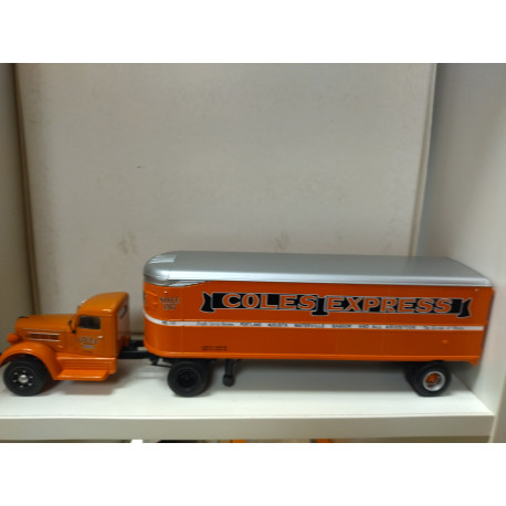 Camion Federal 45MC Coles Express 1/43 - Ixo Altaya - Série Camion Américain