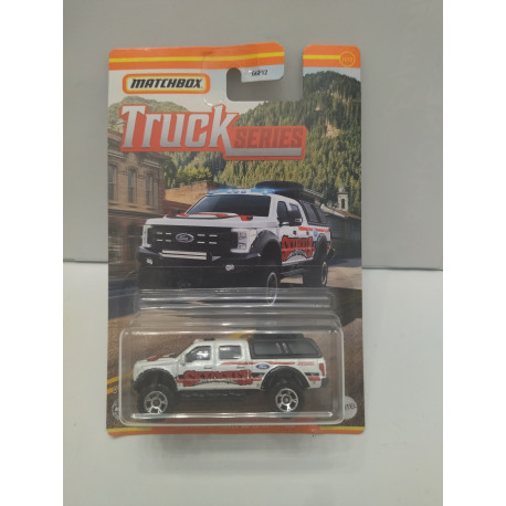 FORD F-350 2017 SKYJACKER SUPER DUTY TRUCK SERIES 1:64 MATCHBOX