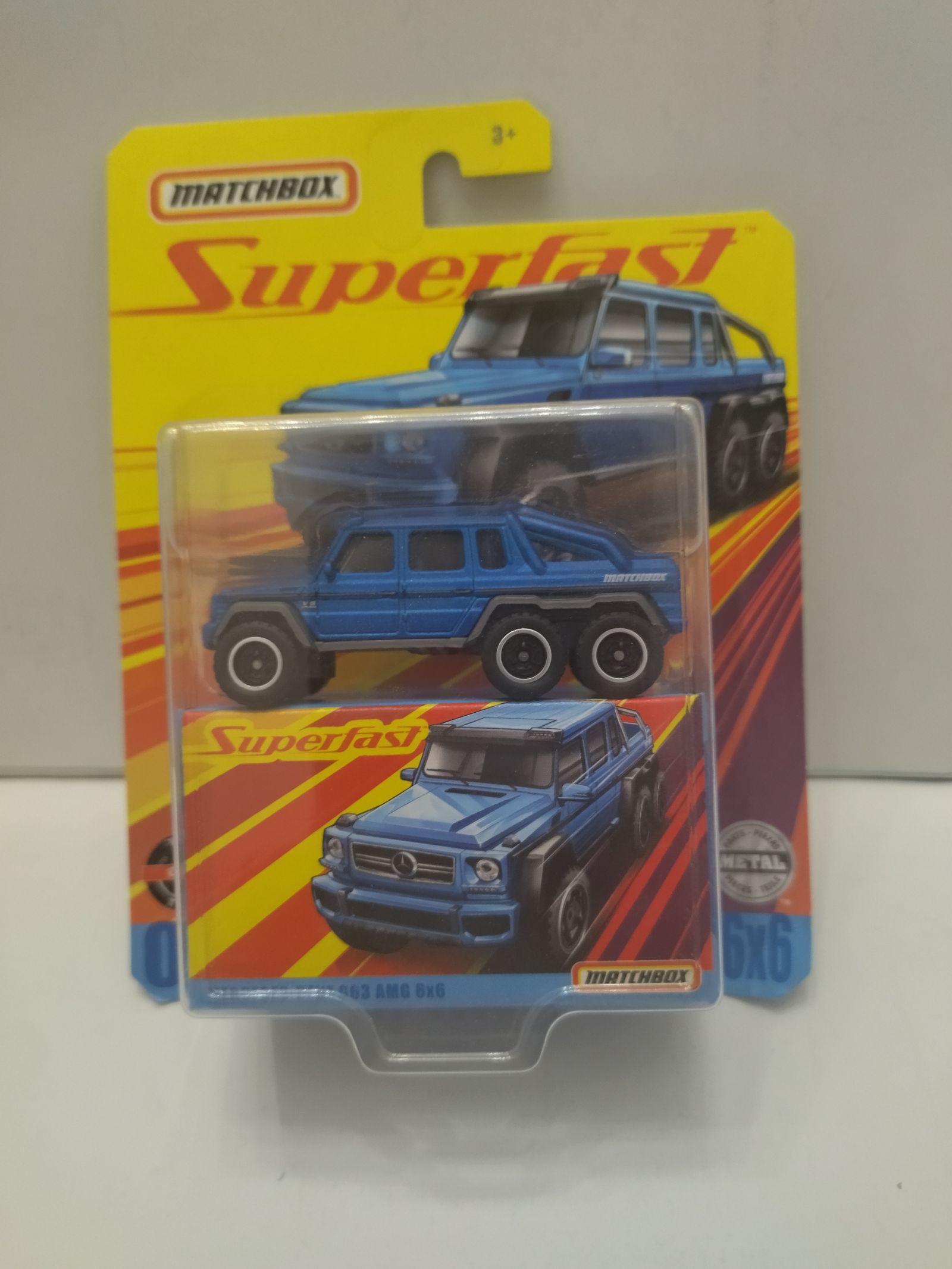 Mercedes 6x6 matchbox 2025