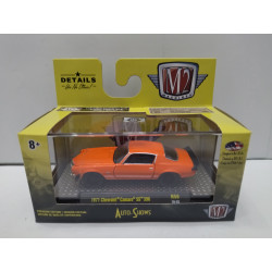 CHEVROLET CAMARO 1971 SS 396 ORANGE AUTO-SHOWS 1:64 M2 MACHINES