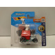 PEANUTS SNOOPY 2/5 SCREEN 1:64 HOT WHEELS CARTON MAL ESTADO/CARD DAMAGED