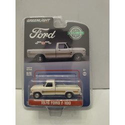 FORD F-100 1976 FORD 1776-1976 EXCLUSIVE HOBBY 1:64 GREENLIGHT