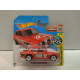 FORD ESCORT 1970 RS1600 RED 1:64 HOT WHEELS CARTON MAL ESTADO/CARD DAMAGED