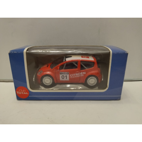 CITROEN C2 S1600 RALLY TOTAL apx 1:64 NOREV 3 INCHES (7,5cm)