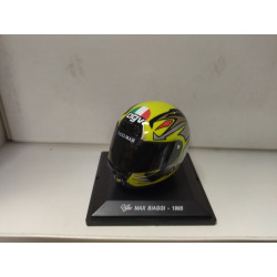 MAX BIAGGI 1995 MOTO/BIKE HELMETS 1:5 ALTAYA IXO