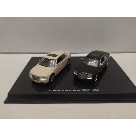 CHRYSLER 300C HEMI PACK OF 2 CARS 1:64 NOREV