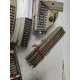 LOTE 4 MARKLIN 25 PIEZAS VIAS H0 1:87 5046/5077/24977/5119 USED/NO BOX /V FOTOS