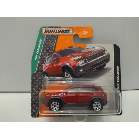 JEEP CHEROKEE TRAILHAWK MBX EXPLORERS 1:64 MATCHBOX BCN STOCK CARS