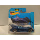 BATMAN BATMOBILE BLUE HW CITY 1:64 HOT WHEELS CARTON MAL ESTADO/CARD DAMAGED