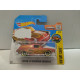 VOLKSWAGEN SQUAREBACK 1969 ART CARS 1:64 HOT WHEELS CARTON MAL ESTADO/CARD DAMAGED