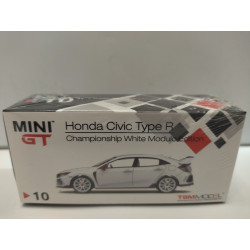 HONDA CIVIC TYPE R FK8 CHAMPIONSHIP WHITE RHD 1:64 MINI GT