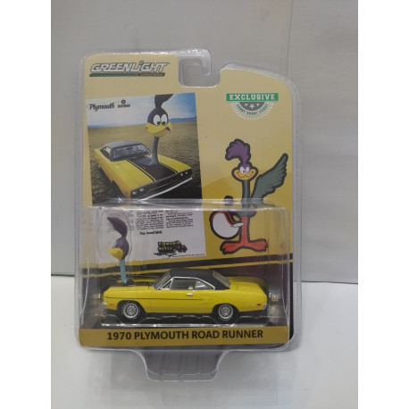 限定品 1970 PLYMOUTH ROAD RUNNER greenlight 1/64 1970 Plymouth Road Runner, Green, GreenLight Muscle Series 30