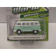 VOLKSWAGEN T1 SAMBA BUS GERMAN EDITION MOTOR WORLD S5 1:64 GREENLIGHT