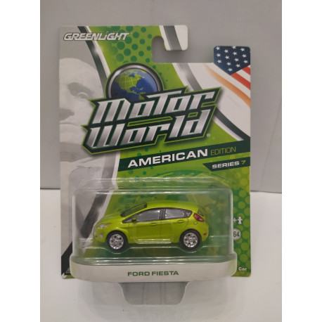 FORD FIESTA GERMAN EDITION MOTOR WORLD S7 1:64 GREENLIGHT