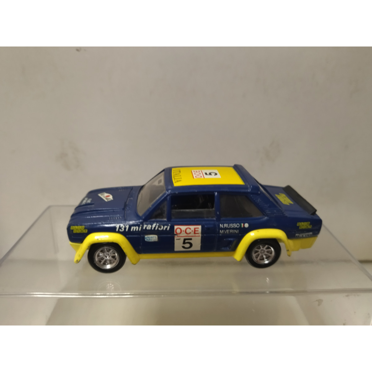 Modèle Réduit Fiat 131 Abarth Rally 1979 échelle 1/43 - Marque Norev, Occasion
