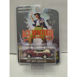 JEEP JEEPSTER 1967 ACE VENTURA HOLLYWOOD 1:64 GREENLIGHT
