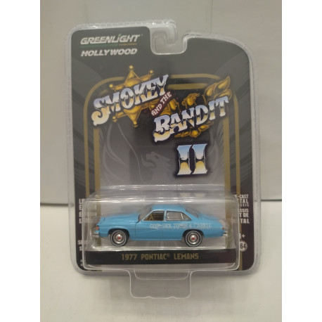 PONTIAC LEMANS 1977 SMOKEY & BANDIT II HOLLYWOOD 1:64 GREENLIGHT
