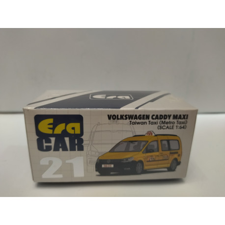 VOLKSWAGEN CADDY MAXI TAIWAN TAXI METRO TAXI 1:64 ERA CAR n21