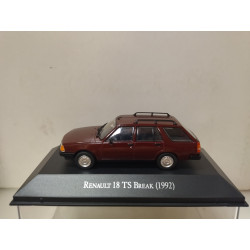 RENAULT 18 1992 TS BREAK/FAMILIAR ARGENTINA 1:43 SALVAT IXO