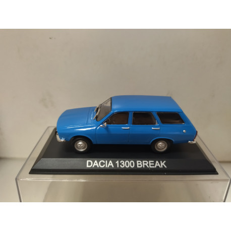 DACIA 1300 (RENAULT 12 BREAK/FAMILIAR) BLUE 1:43 DeAGOSTINI IXO