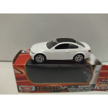 BMW E92 M3 COUPE WHITE 1:64 MOTOR MAX