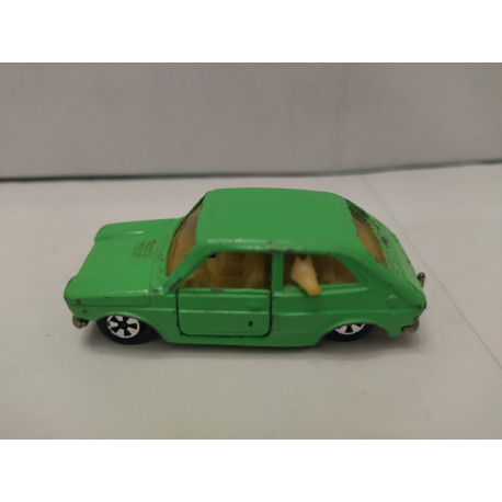 FIAT 127 GREEN 1:55/apx 1:64 MAJORETTE n 203 NO BOX/V FOTOS