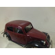 FIAT 508 C 1937 BERLINA 1100 BLACK & RED 1:43 BRUMM NO BOX/DEFECT/CRISTAL/V FOTOS