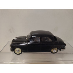 FIAT 1400 B 1956 BLACK 1:43 BRUMM NO BOX/DEFECT/CRISTAL/V FOTOS