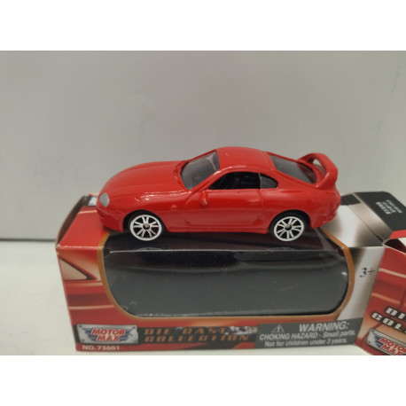 TOYOTA SUPRA A80 4-GEN 1993-2002 RED 1:64 MOTOR MAX