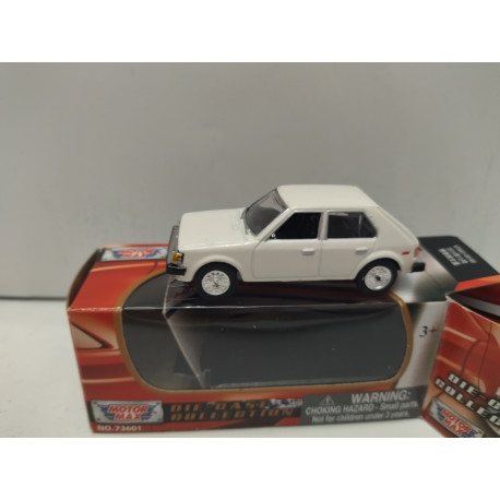 PLYMOUTH HORIZON 1981 (TALBOT HORIZON) WHITE 1:64 MOTOR MAX