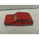 RENAULT 6 ROJO RUEDAS TRASERAS HUNDIDAS apx 1:64 GUISVAL ESPAÑA VINTAGE/NO BOX
