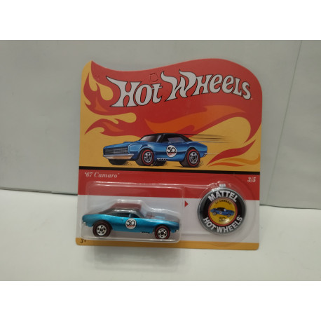 CHEVROLET CAMARO 1967 50rd ANNIVERSARY 3/5 1:64 HOT WHEELS