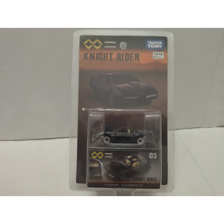 K.I.T.T. 2000 KNIGHT RIDER EL COCHE FANTASTICO 1:64 TOMICA 03 UNLIMITED