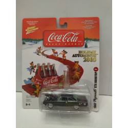 PLYMOUTH GTX 1967 HARDTOP  COCA-COLA HOLIDAY 2005 1:64 JOHNNY LIGHTNING