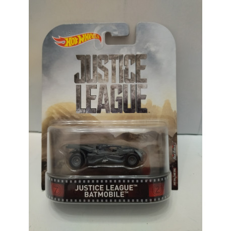 BATMOBILE JUSTICE LEAGUE 1:64 HOT WHEELS PREMIUM