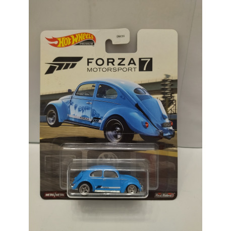 VOLKSWAGEN BEETLE CLASSIC BUG FORZA MOTORSPORT 7 1:64 HOT WHEELS PREMIUM
