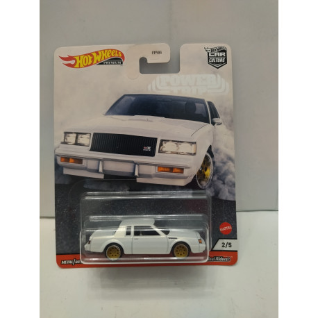 BUICK REGAL 1987 GNX 2/5 POWER TRIP 1:64 HOT WHEELS PREMIUM